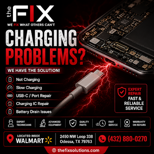 The Fix - Phone Repair, Tablet Repair and Accessories in Walmart Odessa