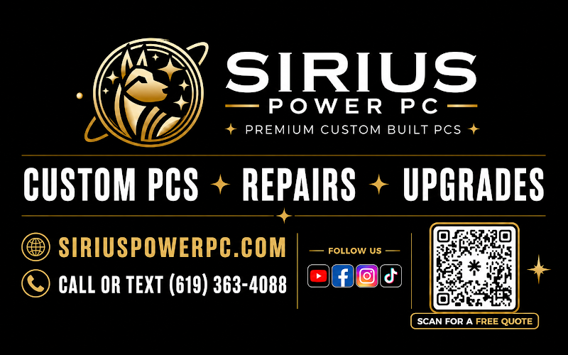 Sirius Power PC - Custom Gaming PCs - Prebuilt Computers - Merced