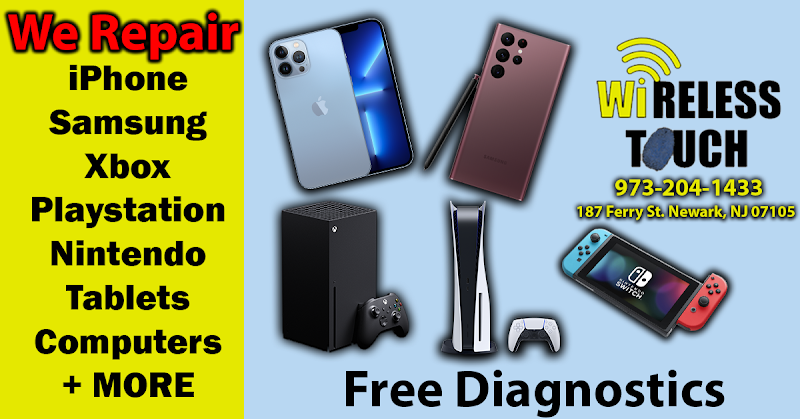 Wireless Touch and Electronics IPHONE, TABLET, GAME, & COMPUTER REPAIRS