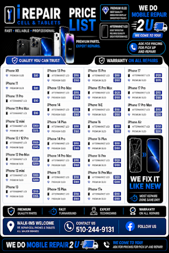 iRepair Cell & Tablets- Computer Repair