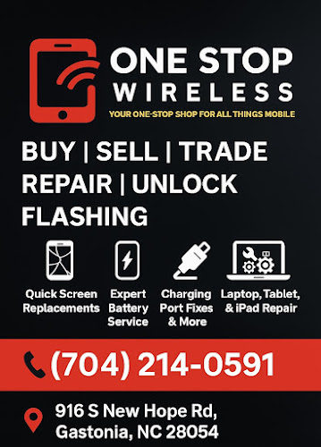 One Stop Wireless – Cell Phones, iPads & More – Repair, Sales & Accessories